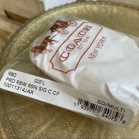 Coach Rainbow Signature Cuff, part of Coach Pride Collection - Picture 2 of 11